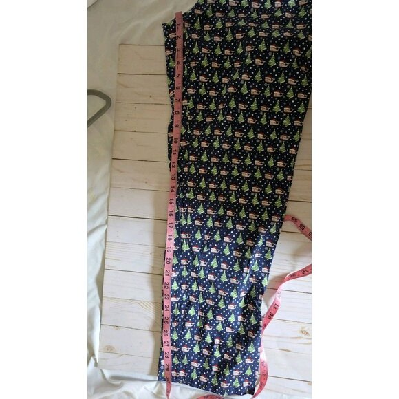 Vineyard Vines Pajama Pants Santa Whale Print Lounge Pants Mens Large 34wx30L - Picture 9 of 9